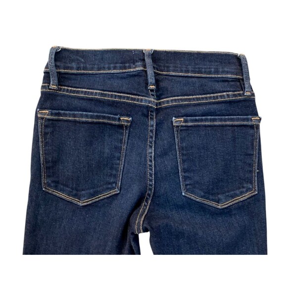 Frame Denim Women's size 25 Le Skinny de Jeanne Jeans Queens Way Dark Wash - Picture 10 of 11